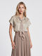 Long Sleeve Women's Shirt Boxy