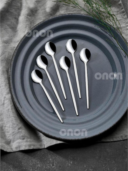 SteweHome Set Löffel Kaffee/Tee Inox Silber 6 Stück