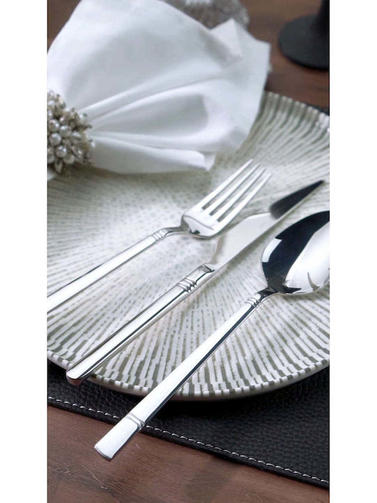SteweHome Cutlery Set Stainless Steel Silver 84 Pieces