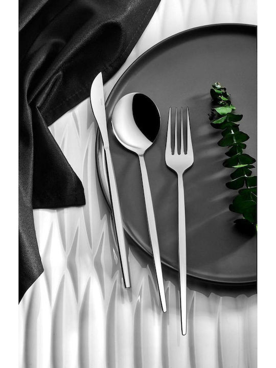 SteweHome Cutlery Set Stainless Steel Silver 12 Pieces