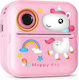Wozinsky WDT-03 Kinder Kompaktkamera mit Thermodruck Rosa