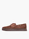 Δερμάτινα Ανδρικά Boat Shoes σε Καφέ Χρώμα