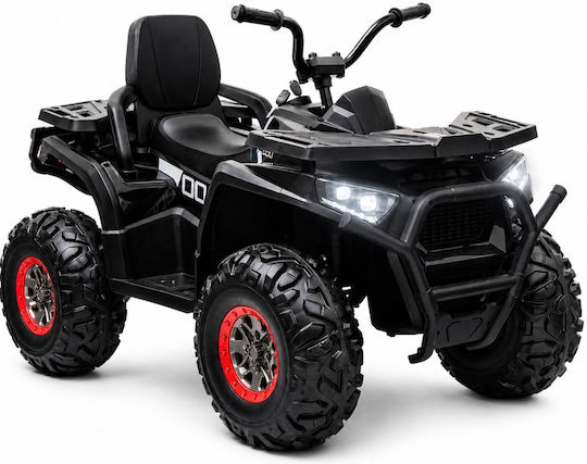 Kids 4 Wheel Electric Motorbike 12 Volt Black for Ages 3+