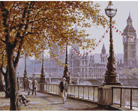 Ideyka Autumn London Painting Set 50x40cm