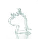 Bomboniera PVC Jewellery Box Unicorn 9x2.5x10cm Per Set 12 Pieces