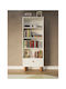 White Bookcase 65x22x166cm