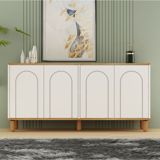 Буфет Дървен Многоцветен 150x36x73cm