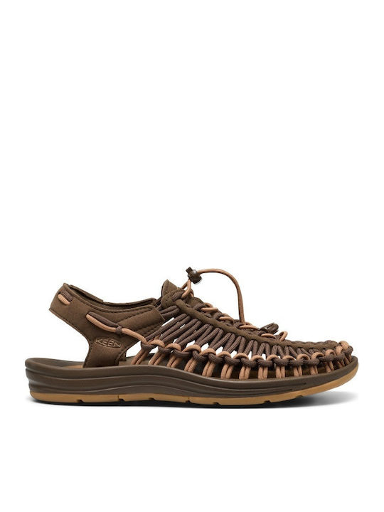 Keen Γυναικεία Σανδάλια Καφέ