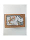 SteweHome Cotton Gray Nursery Swaddling Blanket 85x85cm