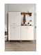 Entryway Furniture with Wardrobe 140x36x190cm