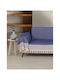 SteweHome SteweHome Dreisitzer-Sofa Wurf 180x300cm Blau