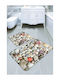 SteweHome Non-Slip Set Bath Mats STE-001966-V3638-9172 Stars And Pebbles 50x50cm 2 Pieces