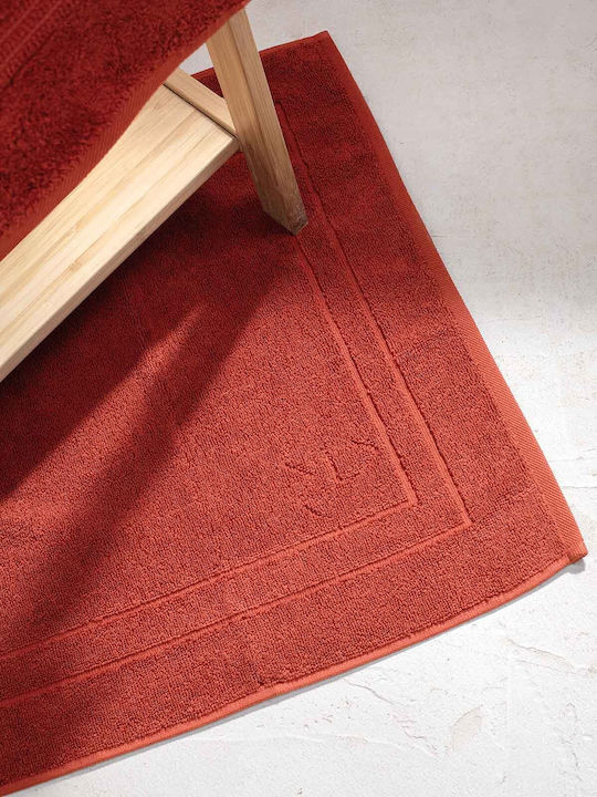 Bed&Bath Set Cotton Bath Mats Coral 50x70cm 2 Pieces