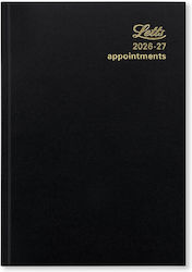Letts Академичен Дневник A5 2026/27 Черен