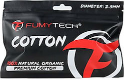 Fumytech Premium Cotton 100% Natural Organic 2.5mm