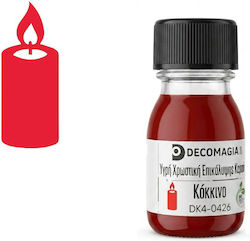 Flüssige Farbe für Wachsüberzüge Rot 30 Ml