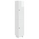 vidaXL Bathroom Floor Column Cabinet L34.5xD33xH90cm White