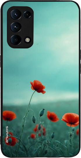 Sonique Case Sunset In Eden Series Oppo Find X3 Lite 5g Scarlet Poppy