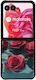 Sonique Back Cover Din Silicon Roz (Razr 50 Ultra)