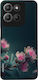 Sonique Silicone Back Cover Multicolour for Mot...