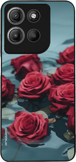 Sonique Back Cover Din Silicon Roz Moto G15