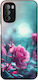 Sonique Pink Silicone Back Cover (Moto G31)