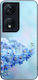 Sonique Blue Silicone Back Cover (Honor 90 Smart)