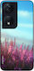 Sonique Lilac Silicone Back Cover (Honor 90 Smart)