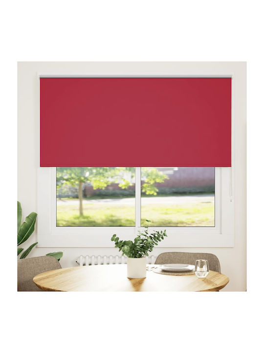 vidaXL Roller Blinds Total Blackout Red W145xH175cm 4011813