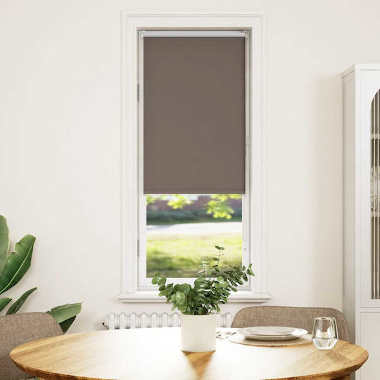 vidaXL Ρόλερ Σκίασης Ολικής Συσκότισης Καφέ Π55xΥ175εκ. 4011015