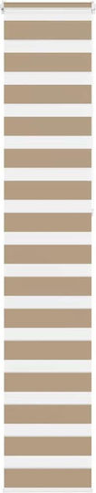 vidaXL Partial Blackout Roller Blinds Brown W40xH230cm 4014587
