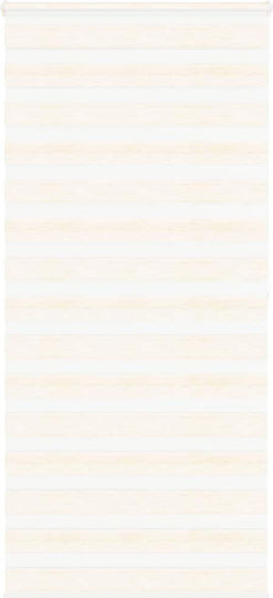 vidaXL Roller Blinds Partial Blackout Beige W115xH200cm 4014680