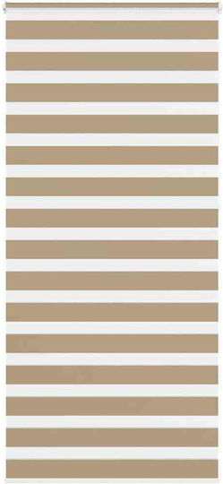 vidaXL Roller Blinds Partial Blackout Double Brown W110xH230cm 4014601