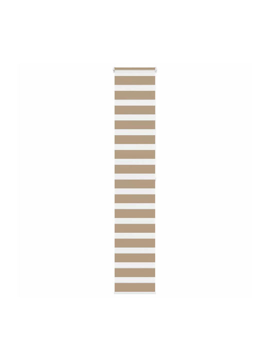 vidaXL Partial Blackout Roller Blinds Brown W50xH200cm 4014563