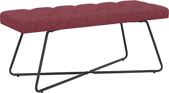 Ess- und Küchenstühle mit Stoffbezug Rote 110x40x46cm