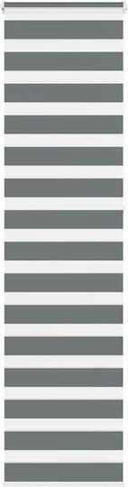 vidaXL Rollos Partieller Blackout Grau P55xH230cm 4014174