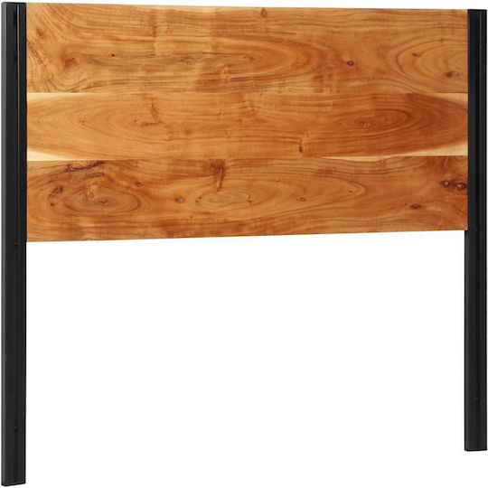 vidaXL Wooden Bed Headboard Beige 120x100cm