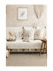 SteweHome Armchair Throw 170x210cm Ecru