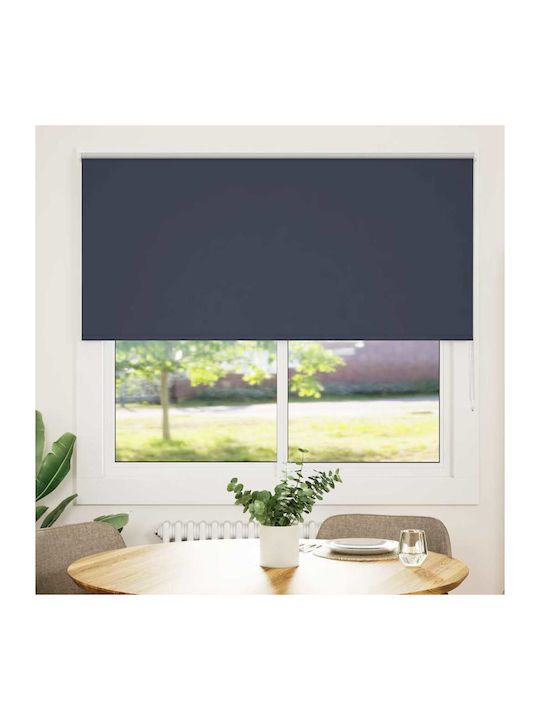vidaXL Roller Blinds Total Blackout Light Blue W160xH130cm 4011504