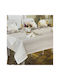 SteweHome Leinen Tischdecke Set Ecru 160x220cm