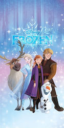 Πετσέτα Θαλάσσης Quick Dry Disney Home Frozen 551 70x140 Blue 100% Microfiber Πετσέτα Θαλάσσης Quick Dry Disney Home Frozen 551 70x140 Blue 100% Microfiber