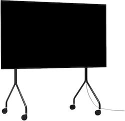 TV-Halterung mit Rollen Pedestal Moon Rollin' Regulär 40″-60″ Anthrazit