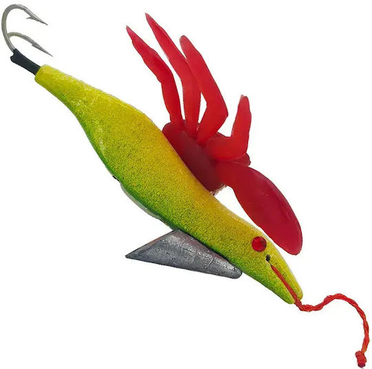 Technofish Καβούρι Hopper Τεχνητό Δόλωμα Χταποδιέρα 90gr Yellow