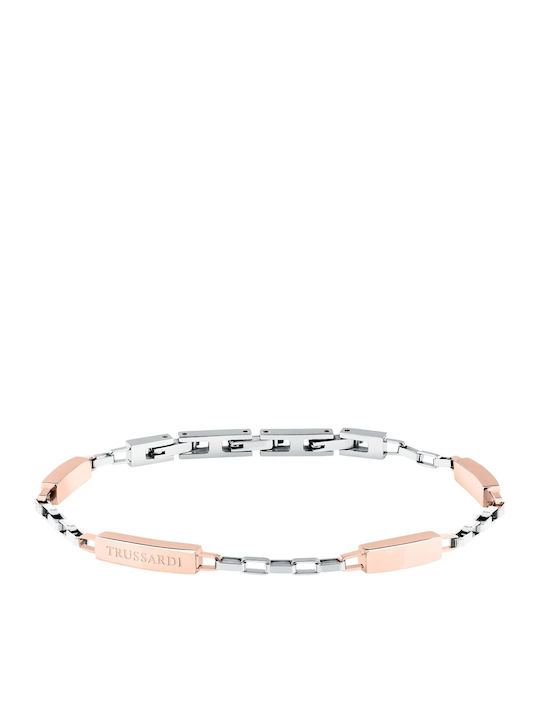 Trussardi Мъжка Гривна от Стомана 21см