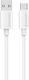 Usams USB 2.0 Kabel USB Typ-C männlich - USB-A 18W Weiß 1m SJ786USB02