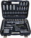 Heinner Ratchet with Sockets 1/4" & 1/2" 93 Pieces