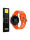 Spacecase Silicone Strap Orange (Universal 20mm)