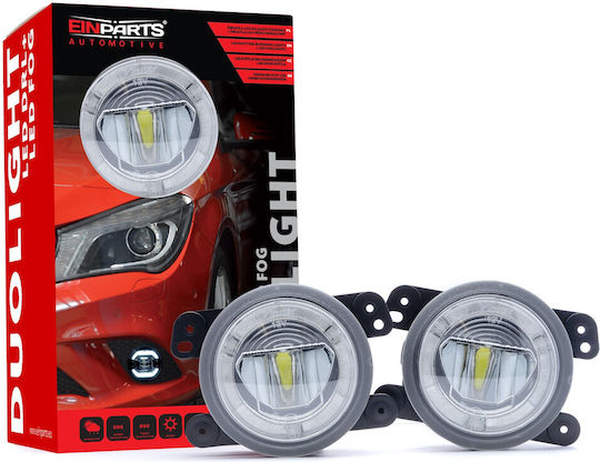 Einparts Drl Scheinwerfer Dodge Jeep Wrangler Cherokee 2in1 Nebelscheinwerfer