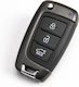 Foldable Key Shell Hyundai Tucson I30 Ix25 Creta Kona Cantus 3 Buttons