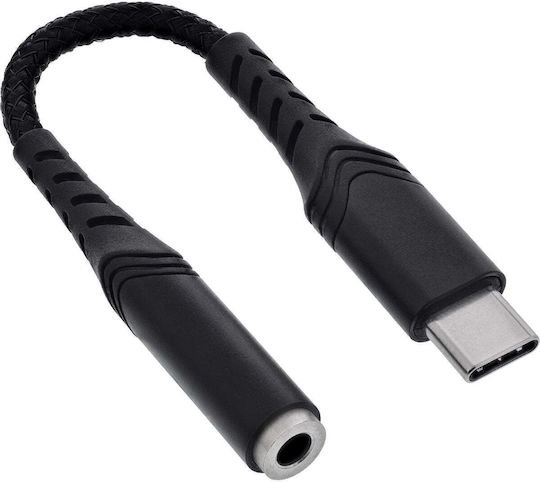 InLine Converter USB-C / 3.5mm Male to USB-C / 3.5mm Male 1 Piece 33054E